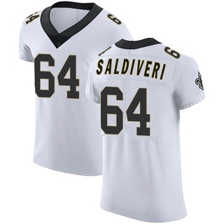 Elite Nick Saldiveri Men's New Orleans Saints Vapor Untouchable Jersey - White