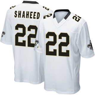 Game Rashid Shaheed Men's New Orleans Saints Jersey - White