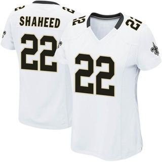 Game Rashid Shaheed Women's New Orleans Saints Jersey - White