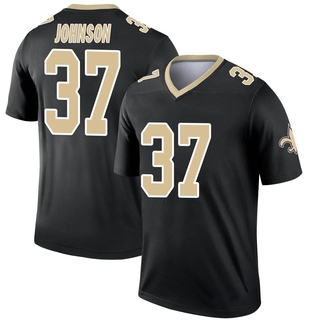 Legend Lawrence Johnson Men's New Orleans Saints Jersey - Black