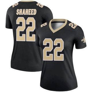 Legend Rashid Shaheed Women's New Orleans Saints Jersey - Black