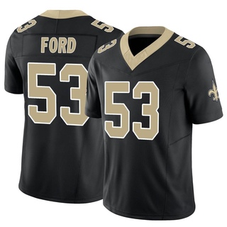 Limited Jaylan Ford Men's New Orleans Saints Vapor F.U.S.E. Jersey - Black