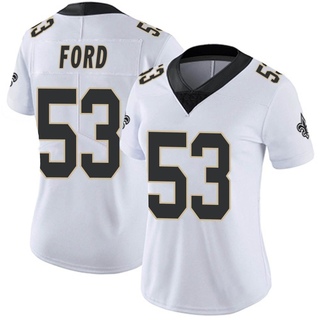 Limited Jaylan Ford Women's New Orleans Saints Vapor Untouchable Jersey - White