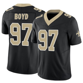 Limited Khristian Boyd Men's New Orleans Saints Vapor F.U.S.E. Jersey - Black