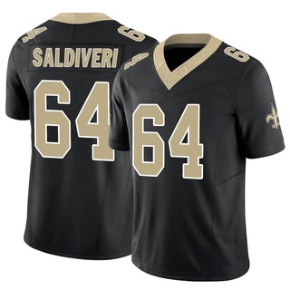 Limited Nick Saldiveri Men's New Orleans Saints Vapor F.U.S.E. Jersey - Black