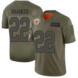 Limited Rashid Shaheed Youth New Orleans Saints 2019 Salute to Service Jersey - Camo