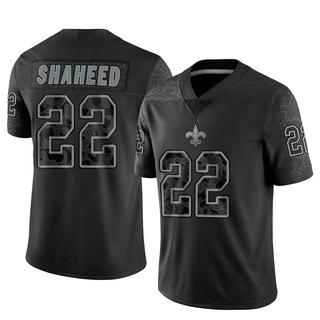 Limited Rashid Shaheed Youth New Orleans Saints Reflective Jersey - Black